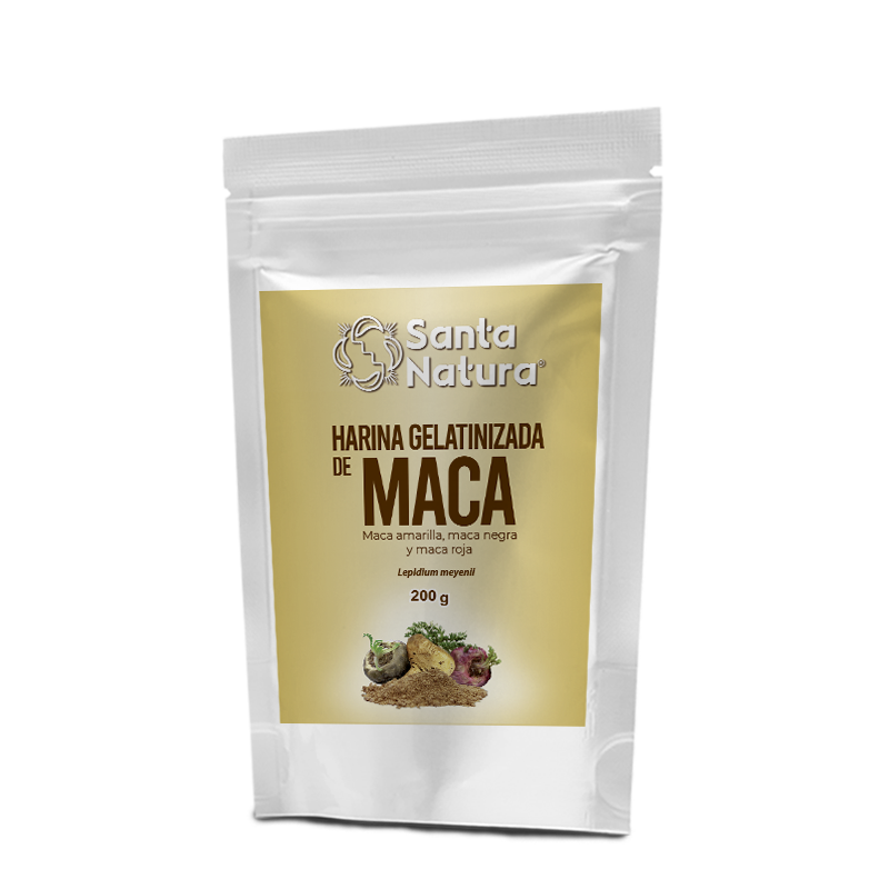 Harina gelatinizada de maca